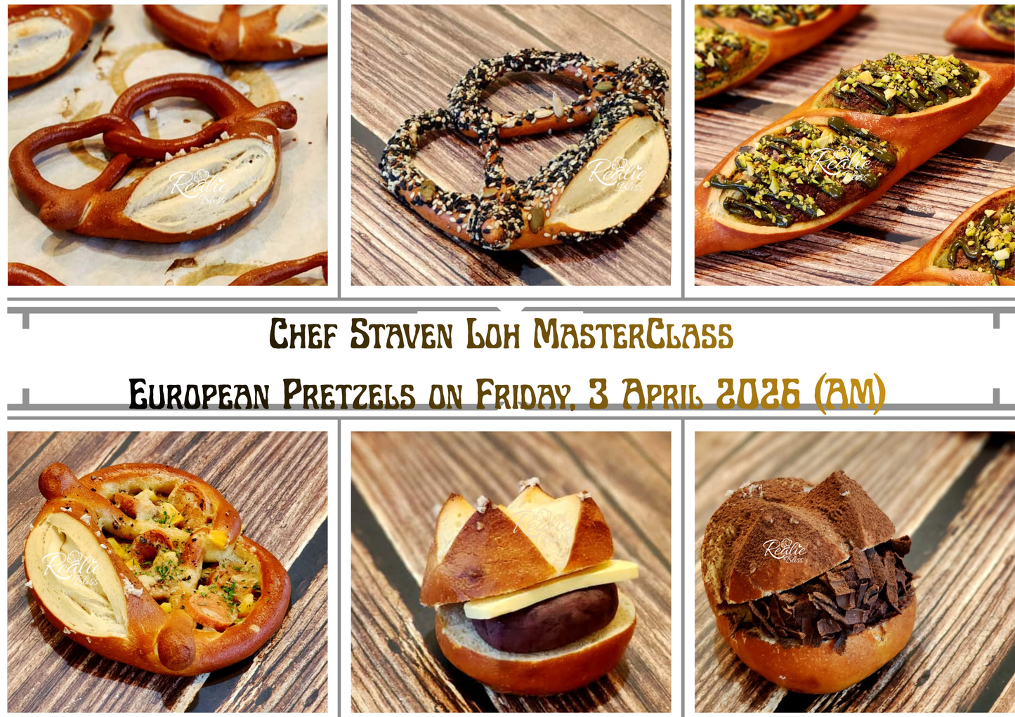German Pretzel Workshop by Chef Steven Loh