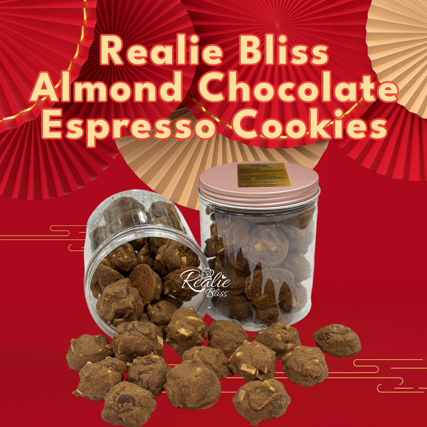 Almond Chocolate Expresso Cookies