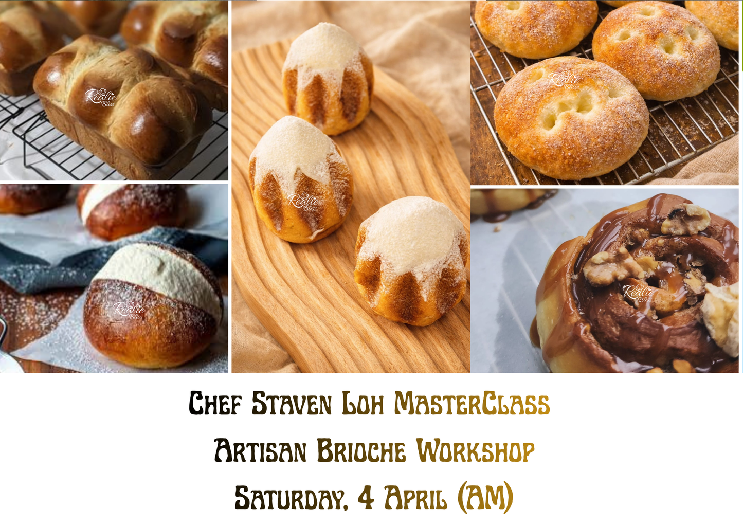 Artisan Brioche Workshop by Chef Steven Loh