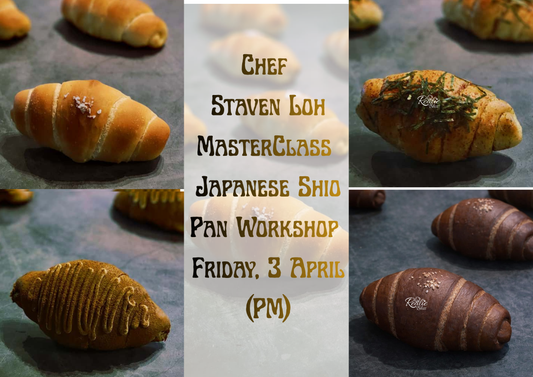 Japanese Shio Pan  Workshop by Chef Steven Loh
