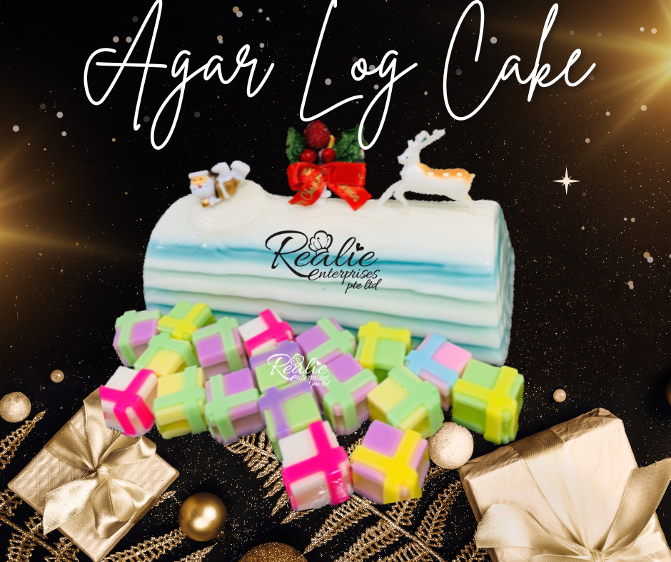 Agar Log Cake